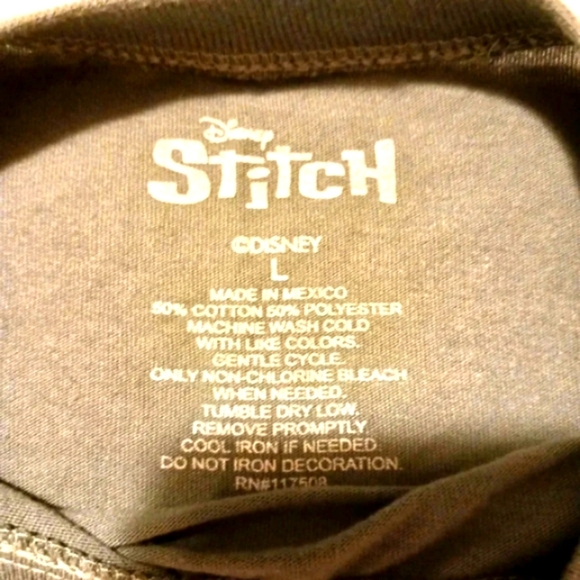 Bundle of two ladies (2) tshirts. Stitch and a Fall. Size Lg. - Picture 5 of 5